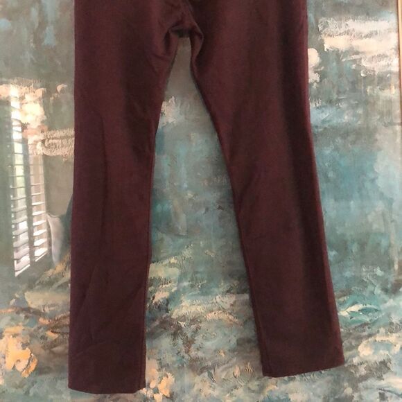 PAIGE Federal Straight Jeans Dark Port Sz 34x31 - Picture 7 of 13